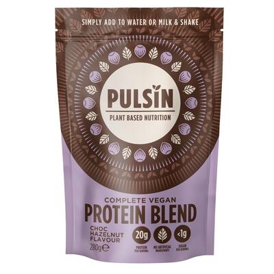 Pulsin Complete Vegan Protein Blend Choc Hazelnut 250g