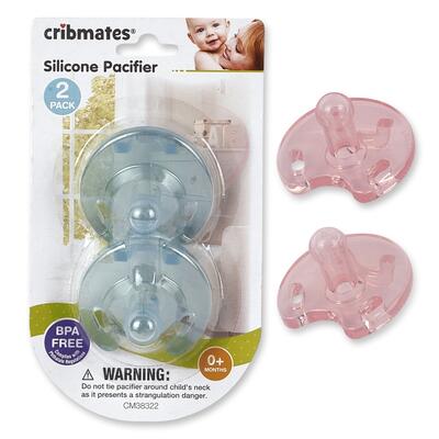 Cribmates Silicone Pacifier 2pk