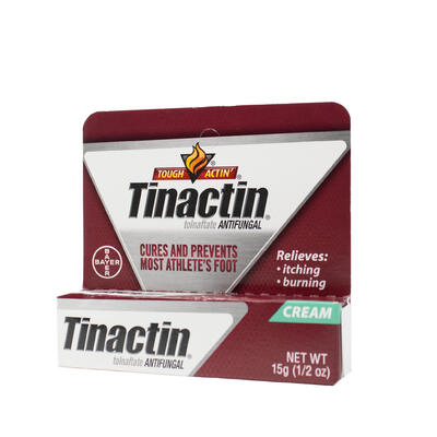 Tinactin Antifungal 1% Tolnaftate Cream 0.50 oz Or 15gm