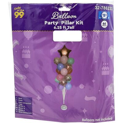 Balloon Party Pillar Kit 6.25ft