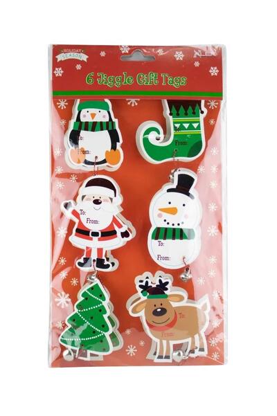 Christmas Jiggle Gift Tags