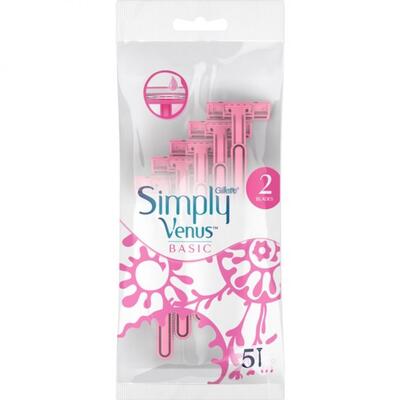 Gillette Simple Venus Basic Razors 5 pack