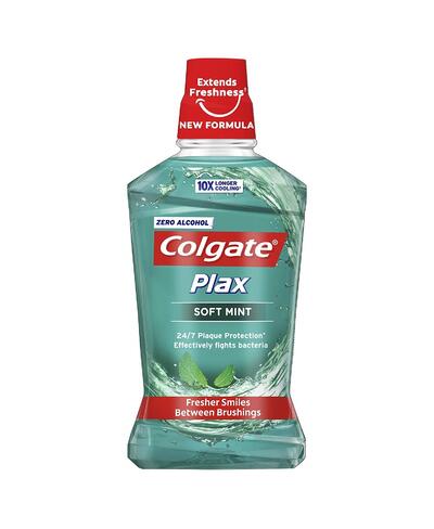 Colgate Plax Mouthwash Soft Mint Green 500ml