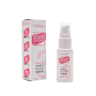 Notox Liquid Gold Daily Vitamin C Face Serum 1oz