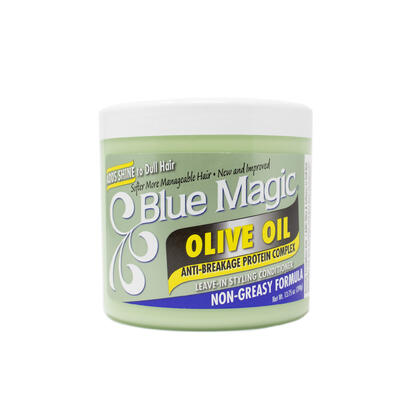 Blue Magic Olive Oil Leave-In Styling Hair Conditioner 13.75oz