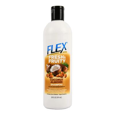 Flex Fresh & Fruity Shampoo Coconut Almond 15oz
