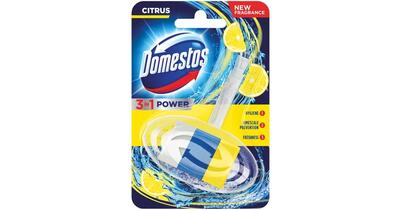 Domestos 3-In-1 Power Toilet Block Citrus 40g