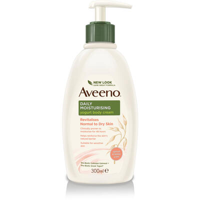 Aveeno Daily Moisturising Yogurt Body Cream 300ml