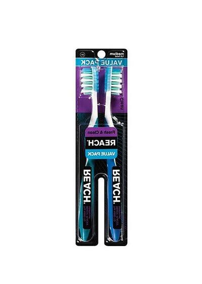 Reach Fresh & Clean Toothbrushes Soft 2 ct