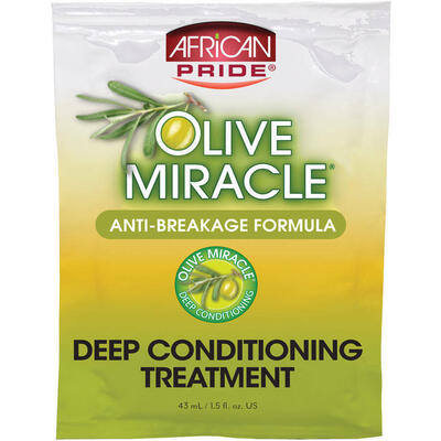 African Pride Olive Miracle Deep Conditioning Treatment 1.5 oz