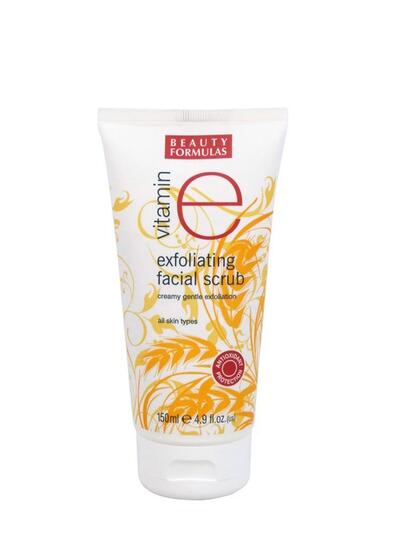 Beauty Formulas Facial Scrub With Vitamin E 150ml