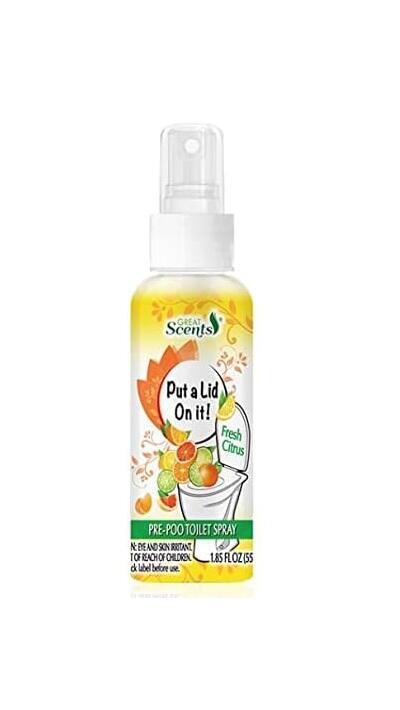 Great Scents Put A Lid On It Pre-Poo Toilet Spray Citrus 1.85oz