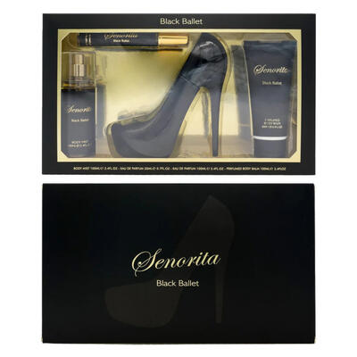 Senorita Black Ballet Gift Set 4PCS