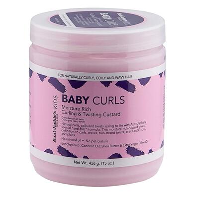 Aunt Jackie's Kids Baby Curls Curling & Twisting Custard 15oz