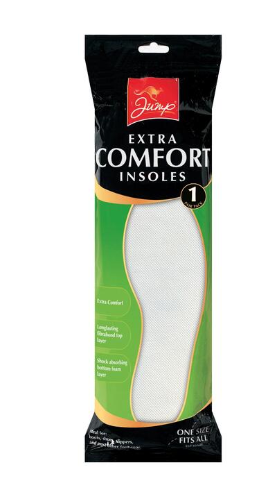 Jump Extra Comfort Insoles One Size 1 pack