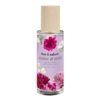 Love & Nature Jasmine & Peony 2oz EDT