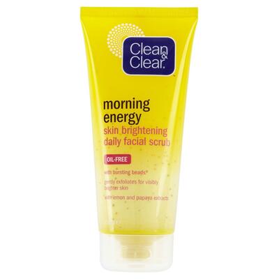 Clean & Clear Morning Energy Skin Brightening Daily Facial Scrub 150ml