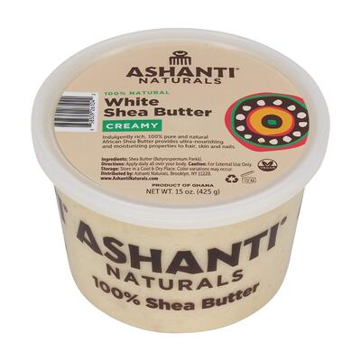 Ashanti Naturals White Shea Butter Creamy 15 oz