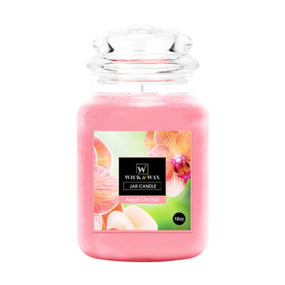 Orchid Angel Jar Candle 18oz