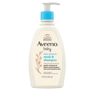 Aveeno Baby Wash & Shampoo 12fl oz