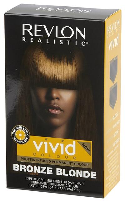 Revlon Realistic Vivid Permanent Colour Bronze Blonde 1 Application