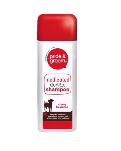 Pride & Groom Doggie Shampoo Medicated 300ml