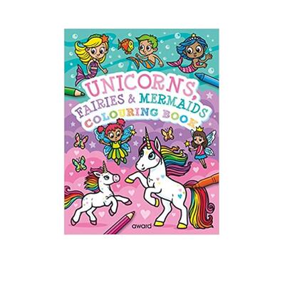 Unicorn Fairies And Mermaid