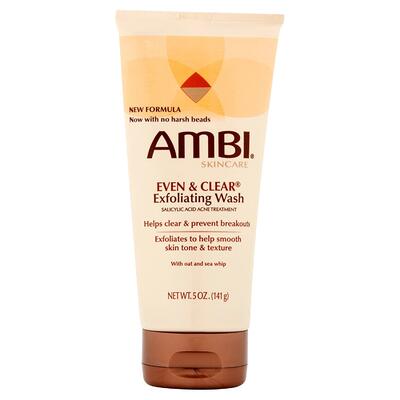 Ambi Skincare Even & Clear Exfoliating Wash  5oz