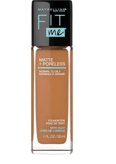 Maybelline Fit Me Matte + Poreless Foundation Cappuccino 1oz