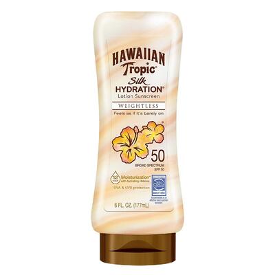 Hawaiian Tropic Silk Hydration Sunscreen SPF50 6oz