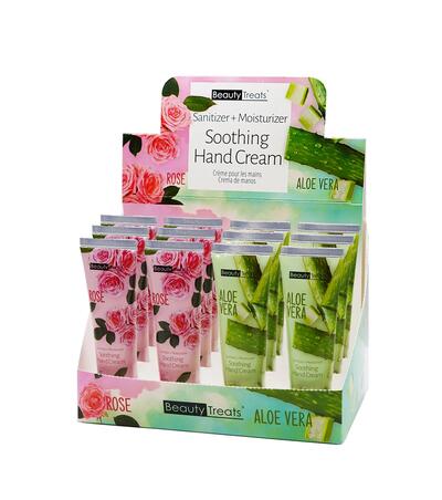 Beauty Treats Hygienic Hand Cream Aloe & Rose 1 count