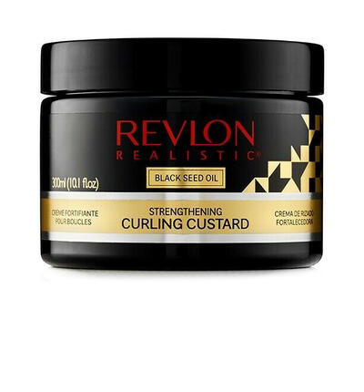 Revlon Realistic Black Seed Oil Strengthening Curling Custard 10.1 oz