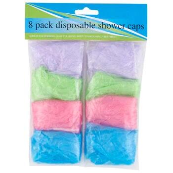 Disposable Shower Caps 8 pack