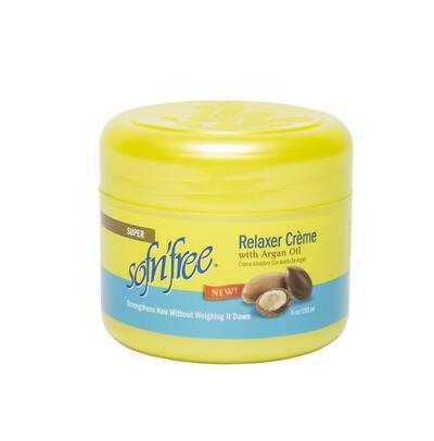 Sofn'free Creme Relaxer Argan Oil Super 8oz