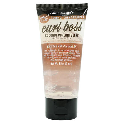 Aunt Jackie's Curl Boss Coconut Curling Gelée 3 oz