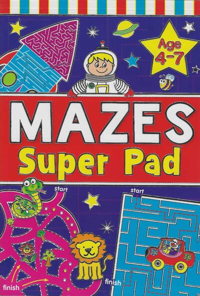 Mazes Super Pad Age 4-7