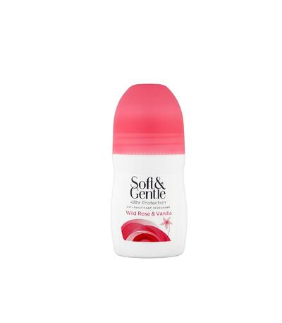 Soft & Gentle Roll On Rose & Vanilla 50ml