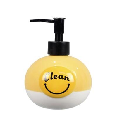 Sunny Days Ceramic Soap Dispenser 4x4x5.91