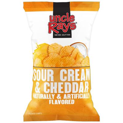 Uncle Ray's Sour Cream & Cheddar Potato Chips 4.5oz