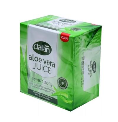 Dalan Cream Soap Liquid Aloe Vera 90g 3 pack