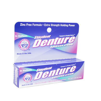 Dr. Sheffield's Staydent Denture Adhesive Cream 0.85oz