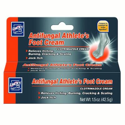 Lucky SuperSoft Antifungal Foot Cream 1.5oz