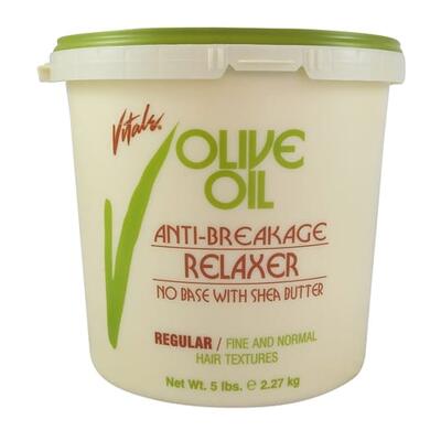 Vital Naturals Olive Oil No Base Relaxer Regular 5Lbs