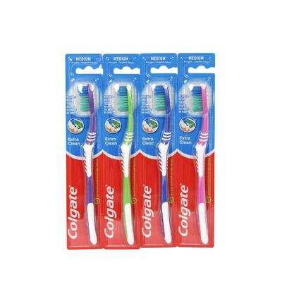 Colgate Toothbrush Extra Clean Medium Assorted 1 count