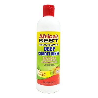 Africa's Best Rinse-Out and Leave-In Deep Conditioner 12oz