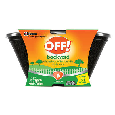 Off Backyard Citronella Candle 23oz