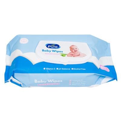 All Pure Powder Baby Wipes 80ct