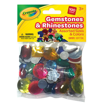 Gemstones & Rhinestones 100pcs