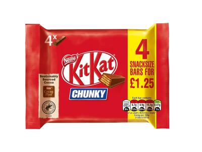 Kit Kat Chunky 128gm 4 pack