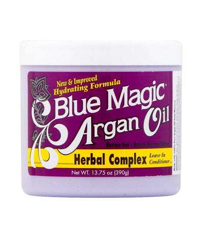 Blue Magic Argan Oil Herbal Complex Leave In Hair Conditioner 13.75oz